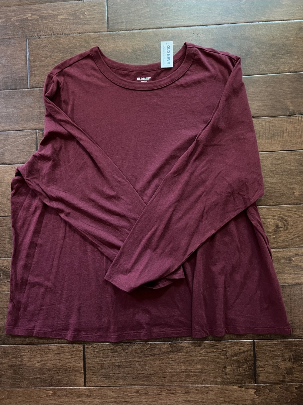 Old Navy Long Sleeve Top - Deep Wine